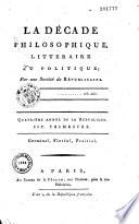 La Revue philosophique, littéraire et politique