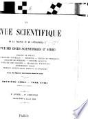 La Revue scientifique de la France et de l'étranger