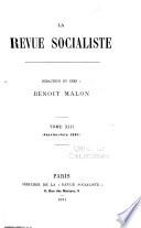 La Revue socialiste, syndicaliste et coopérative