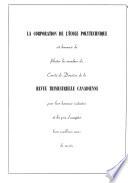 La Revue trimestrielle canadienne
