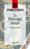 La Rhétorique antique