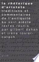 La rhétorique d'Aristote