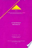 La rhétorique – Rhetoricity