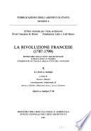 La Rivoluzione francese (1787-1799): Le fonti a stampa. [pt. 1]. Opere a stampa A-E. [pt. 2]. Opere a stampa F-M. [pt. 3]. Opere a stampa N-Z, periodici, almanacchi, repertori. [pt. 4]. Indici