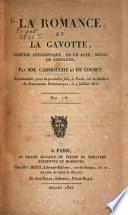 La Romance et la Gavotte
