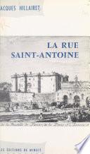 La rue Saint-Antoine