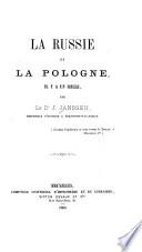 La Russie et la Pologne, il y a un siècle