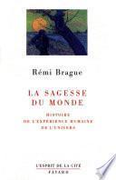 La sagesse du monde