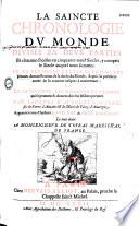 La Saincte chronologie du monde