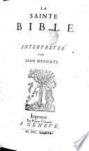 La Sainte Bible