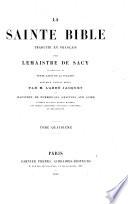La Sainte Bible