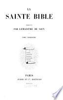 La Sainte Bible