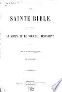 La Sainte Bible
