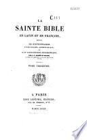 La Sainte Bible