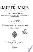La Sainte Bible