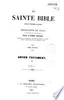 La Sainte Bible ornée de superbes gravures