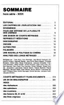 La Saison cinématographique