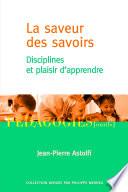 La saveur des savoirs