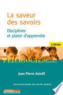 La saveur des savoirs