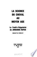 La science du cheval au Moyen âge