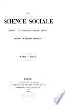 La Science sociale