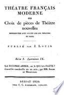 La seconde année, ou, A qui la faute?