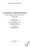 La Seconde Guerre mondiale