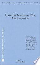 La sécurité financière et l'État