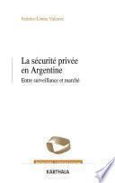 La sécurité privée en Argentine