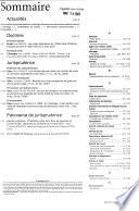 La semaine juridique