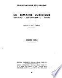 La semaine juridique