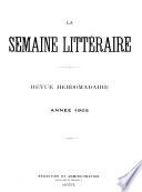 La Semaine littéraire