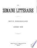 La Semaine littéraire