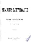 La Semaine littéraire