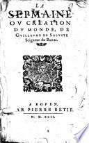 La Sepmaine Ov Creation Dv Monde