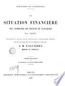 La situation financière des communes de France et de l'Algérie en ...