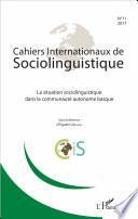 La situation sociolinguistique dans la communauté autonome basque
