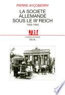 La Société allemande sous le IIIe Reich (1933-1945)