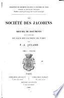 La société des Jacobins: 1789-1790
