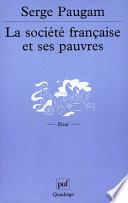 La société française et ses pauvres