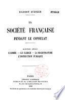La société française pendant le Consulat