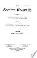 La Société nouvelle