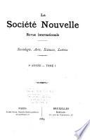 La Société nouvelle