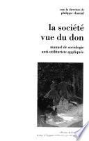 La société vue du don