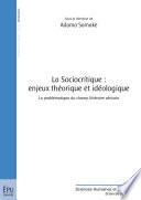 La Sociocritique: enjeux théorique et idéologique