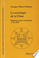 La sociologie de la Chine