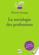 La sociologie des professions