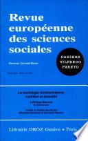 La sociologie durkheimienne