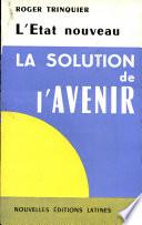 LA SOLUTION de I'AVENIR Par ROGER TRINQUIER