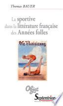 La sportive dans la littérature française des Années folles